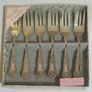 silver plated cake forks set Image 2