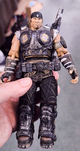 NECA Gears of War 3 Marcus Fenix Figure (2011) Mint Condition  Collection Only