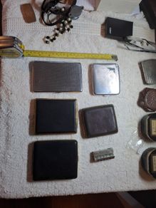 vintage cigarette cases and imco lighter
