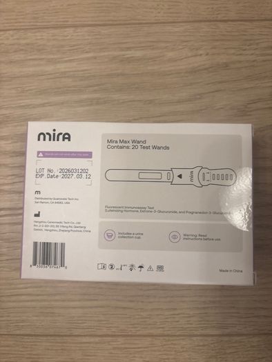 Mira fertility tracker wands