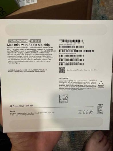 Apple Mac mini M4