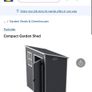 Lidl Compact Plastic Shed Image 3