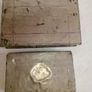 Vintage French Hand Crafted Lead and Ceramic Match Boxes x 2 Image 4