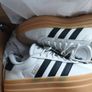 Adidas Vl court trainers  new condition worn few hours Image 3