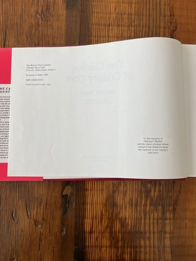 The Castles of County Cork by James N. Healy