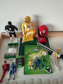 vintage Power Rangers Toy Lot
