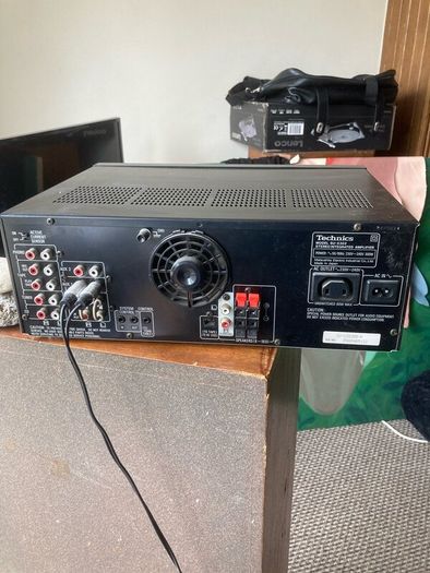 technics amp and cassette deck marantz cd player