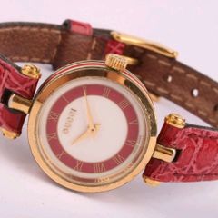 Gucci Sherry Line 2000L Quartz Womes Watch 22mm Gold Plated