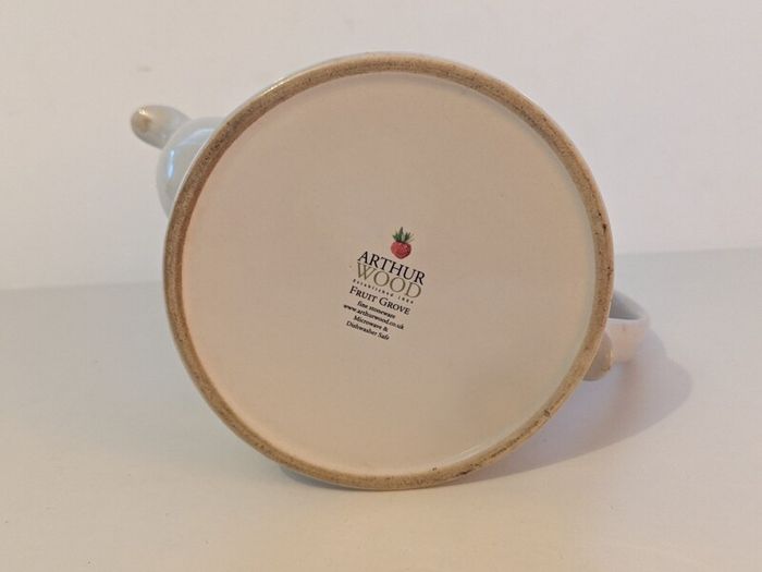 Arthur Wood Fruit Grove Pear Stoneware teapot