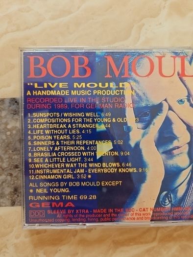 Bob Mould CD - Live In Europe