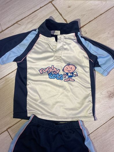 Rugby tots jersey & shorts kit 4-5