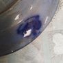 Antique Blue/White Dinner/ Display Plate Image 2