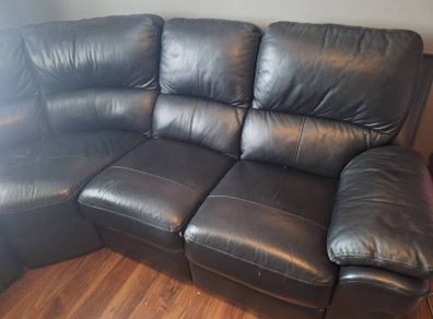Leather sofa