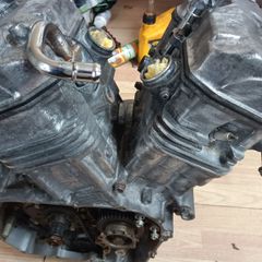 Honda Deauville 650 engine