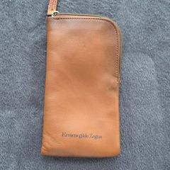 Ermenegildo Zegna Leather Soft Sunglasses Case