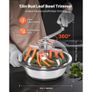 Bud Leaf Bowl Trimmer, 335 mm Manual Bud Trimmer, with Sharp Stainless Steel Blades, Visual Cutting, Wet & Dry Hydroponic Cutting Machine Image 3
