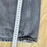 Zara Mid Rise Straight Leg Jeans, Grey Jeans / Size 10 Image 9
