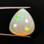 Official Certified Massive 20.14ct Natural Crystal Opal (Play on colours). Gem Report Antwerp Image 3