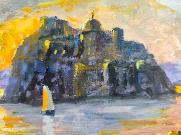 Oil on wood