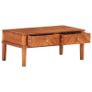 Coffee Table 100x50x41 cm Solid Acacia Wood Image 2