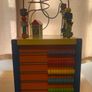 Kids wooden activity cube Image 3