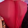 Sensational Vintage Christmas Holiday Season Evening Dress Image 9