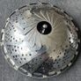 This is a collapsible stainless steel steamer basket Image 3