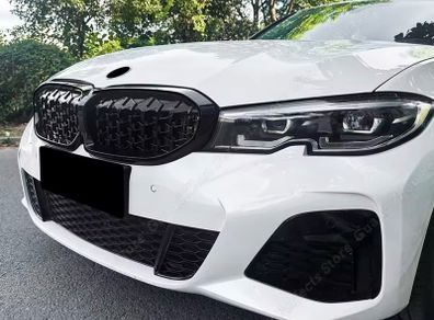 BMW G20 Diamond Style Black Grill Grille