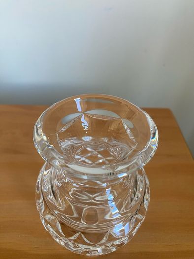 Waterford Crystal Violet Vase Small Irish Ireland Glass
