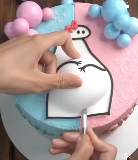 gender reveal cake toppers  , baby shower