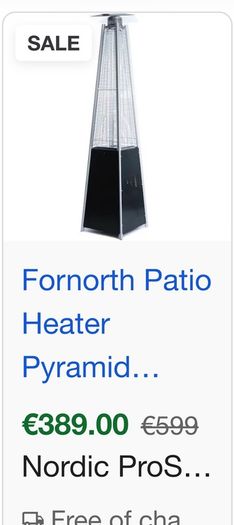 Patio garden outdoor heater