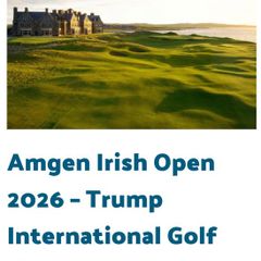 2 SUNDAY Amgen Irish Open General Admission Tickets