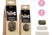 GlasGarten Crispy Caves Baby 6pcs - Edible Caves and Food for Baby Shrimp