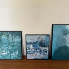 Vintage National Gallery Official Heat Sealed Wooden Prints