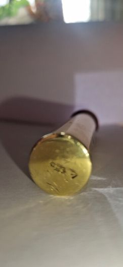 Original 1914 WWI British Army Brass Rifle Oiler - Lee Enfield - Marked