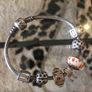Pandora Genuine Oxidised Charm Bracelet Image 4