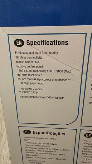 Brother DCP-J1200WE Compact 3-in-1 Inkjet Printer