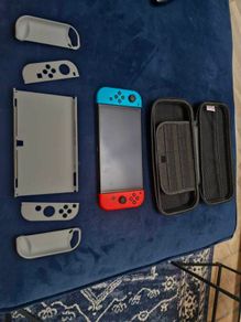 nintendo switch (1) oled with 14 virtual games