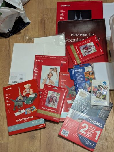 Canon PIXMA PRO-10S A3+ Professional Pigment Photo Printer + Inks + Large Paper Bundle