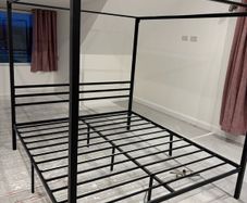 Super king 4 post bed
