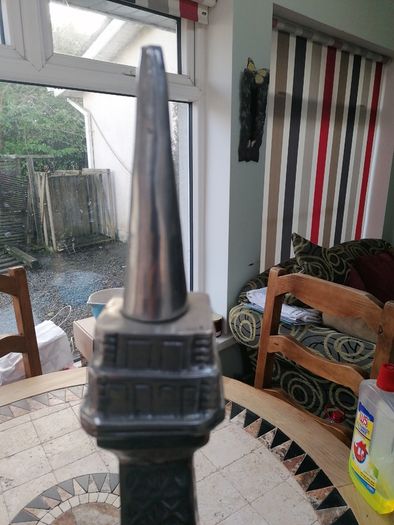 Handcrafted metal Eiffel Tower