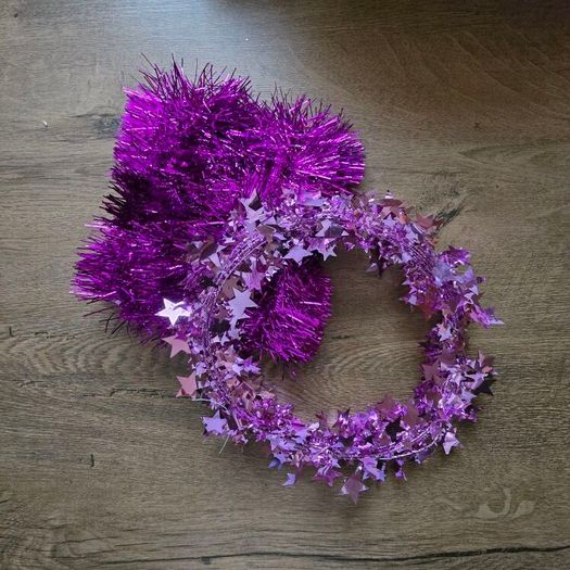 Christmas tinsel