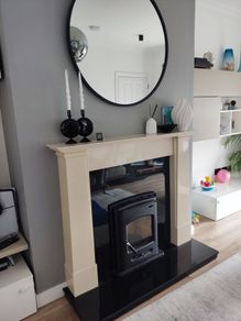Complete fireplace
