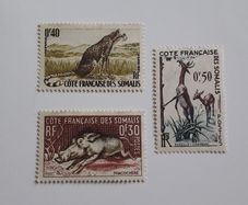 STAMPS - c.1958 - French Somali