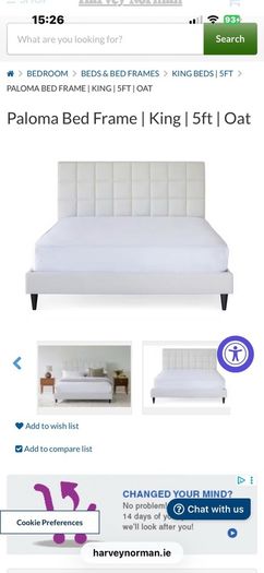 Kingsize Bed frame