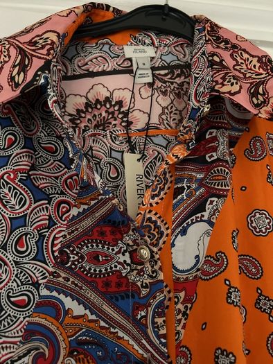 Printed Blouse River Island BNWT