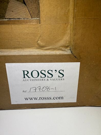 Pair of 19th C. Italian Oil Paintings by Ernesto Jolli - In Original F.G. Davis Belfast Frames