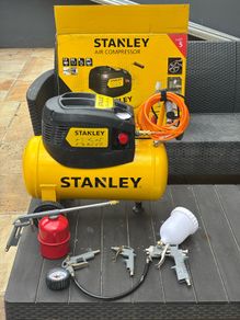Stanley 24Ltr  Electric Compressor with 5 Piece Accessory Kit 230V