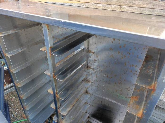 commercial food trolley x2