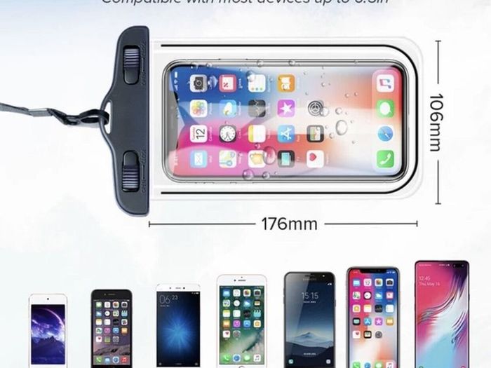 Waterproof Underwater Phone Case Dry Bag Pouch For Smartphones Universal swim